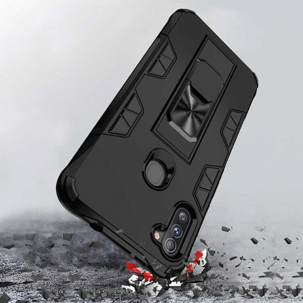 Galaxy M11 Kılıf Zore Volve Kapak - Resim 8