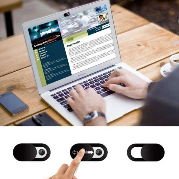 Zore Webcam Privacy Protection Cover - Resim 5