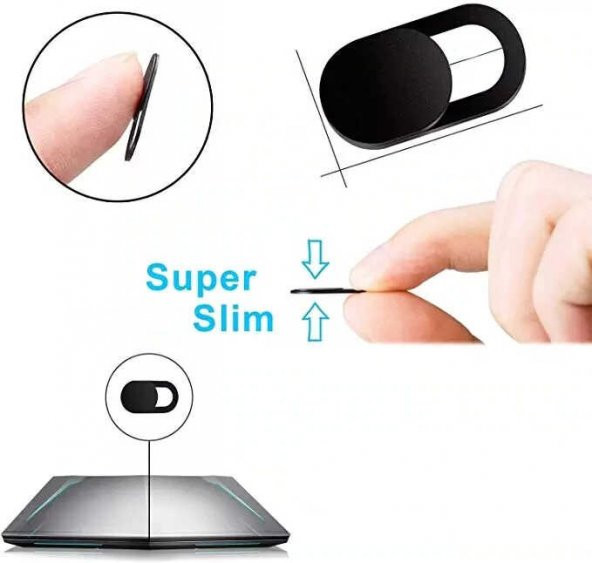 Zore Webcam Privacy Protection Cover - Resim 7