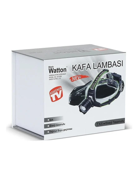 Tx6 LED Şarjlı Kafa Lambası WT-626 - Resim 5