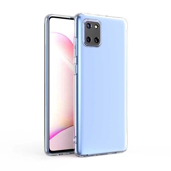 Galaxy A81 (Note 10 Lite) Kılıf Kamera Korumalı Süper Silikon ürün görseli 1