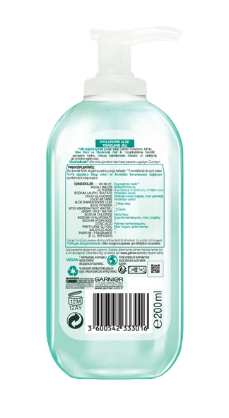 Garnier Hyaluronik Aloe Temizleme Jeli - Resim 2