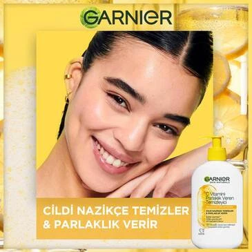 Garnier C Vitamini Parlaklık Veren Temizleyici 250 ml ürün görseli 1