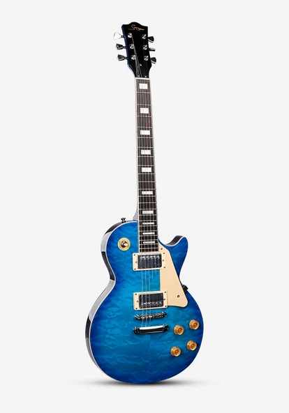 SMİGER LES PAUL ELEKTRO GİTAR L-G9-P1 BLS ürün görseli 1