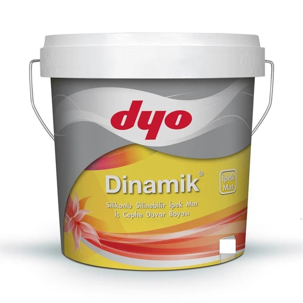 Dyo Dinamik Silikonlu İpek Mat İç Cephe Boyası 2.5 Lt Beyaz ürün görseli 1