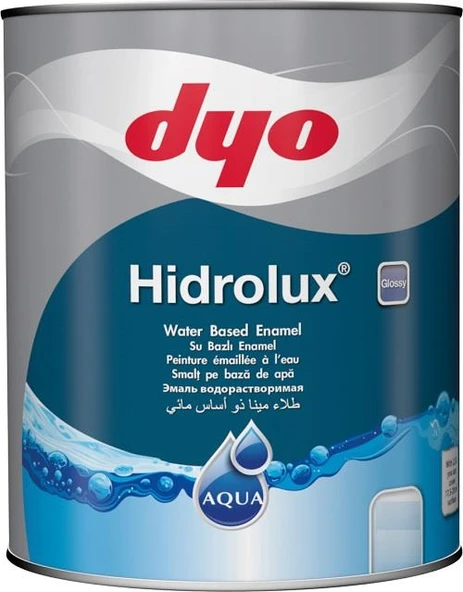 Dyo Hidrolüx Su Bazlı Ahşap Ve Metal Boyası 7.5 Lt Beyaz ürün görseli 1