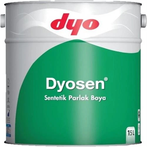 Dyo Dyosen Sentetik Parlak Boya 15 Lt Beyaz ürün görseli 1