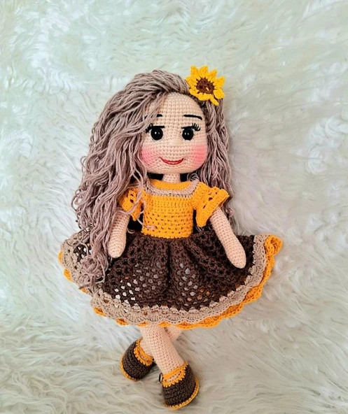 İmre Bebek Amigurumi Organik Oyuncak ürün görseli 1