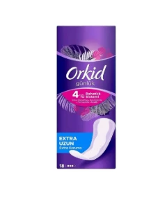 ORKİD GÜNLÜK PED EKSTRA KORUMA EKSTRA UZUN 18 Lİ ürün görseli 1