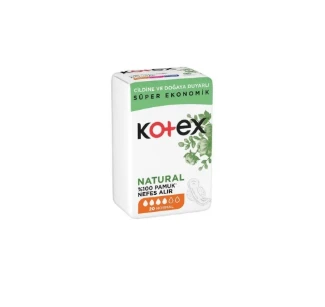 KOTEX NATURAL ULTRA QUADRO NORMAL 20 Lİ ürün görseli 1