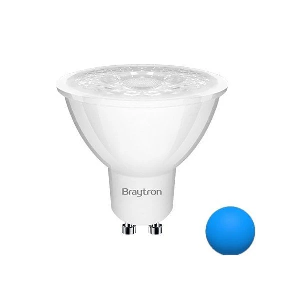 Braytron 7W Mavi Gu10 Lensli Led Ampul ürün görseli 1