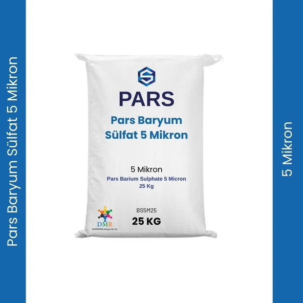 Pars Baryum Sülfat 5 Mikron 25 Kg ürün görseli 1