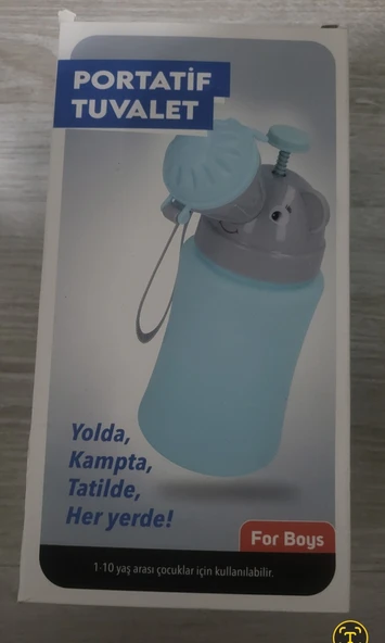 Portatif tuvalet 20 cm yol kamp tatil ürün görseli 1