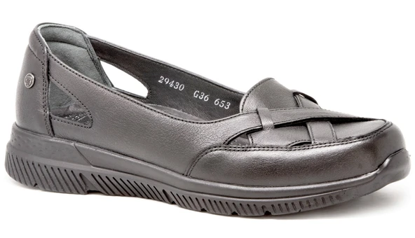 Forelli Anya 29430 Siyah Bayan Ayakkabı Comfort ürün görseli 1