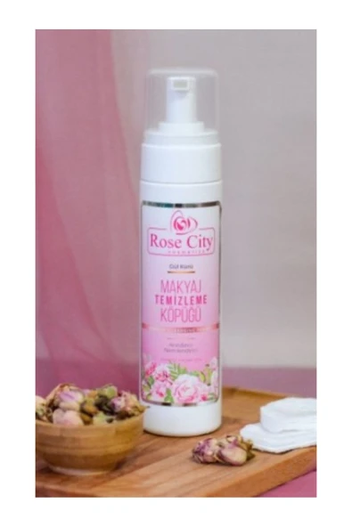 rosecity Rose City Gül Makyaj Temizleme Köpüğü 200 ml ürün görseli 1
