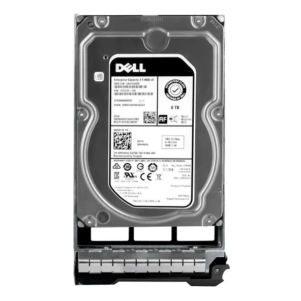 PTTAVM: DELL EnterPrise 6TB 7.2K 12G 512e NL SAS 3.5'' Server
