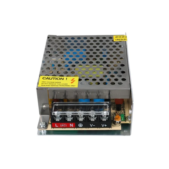 12 Volt - 5 Amper Metal Kasa Adaptör - Resim 3