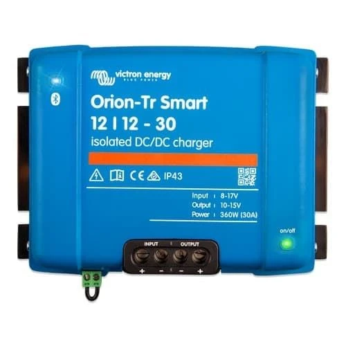 Victron Energy 12/12V 30A İzoleli DC-DC Şarj Cihazı Charger Bluetooth Özellikli, ORI121236120 ürün görseli 1