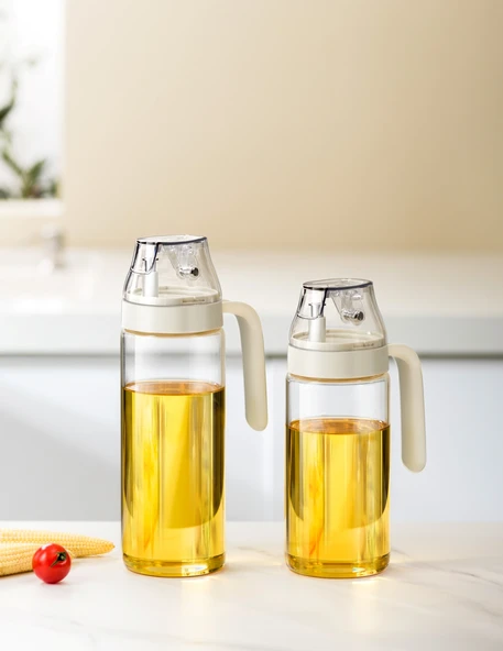 Pinmoo Easy Kulplu Kolay Kapak Yağdanlık- 700 ml. Büyük Boy ürün görseli 1