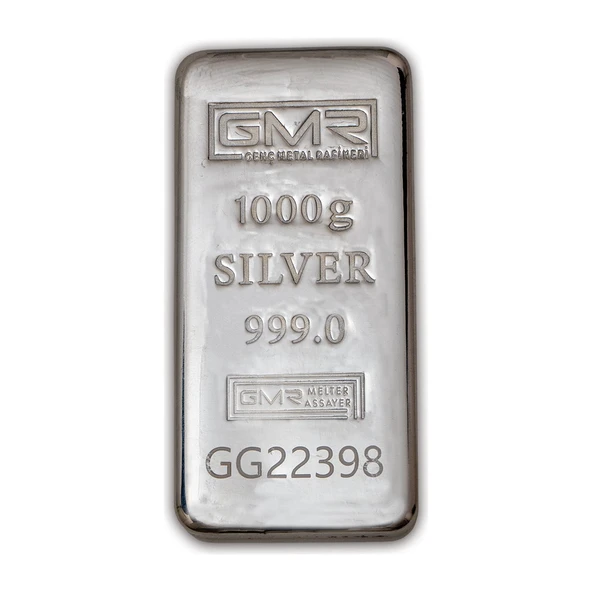GMR 1000 gr Gmr Külçe Gümüş GMR001 ürün görseli 1