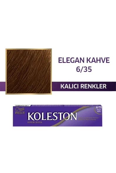 Koleston Single Tüp Boya 6/35 Elegan Kahve ürün görseli 1