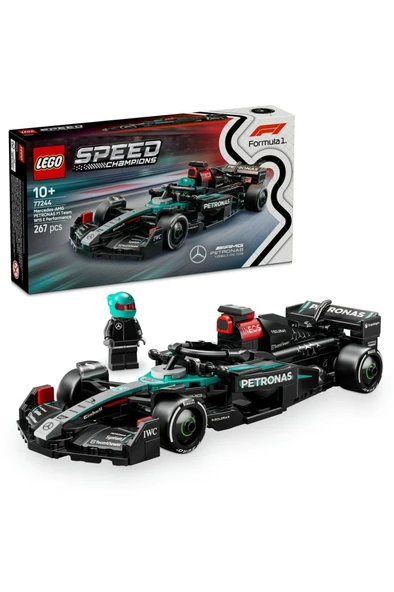 LEGO ® Speed Champions Mercedes-AMG F1® W15 Yarış Arabası 77244 - 10+ Oyuncak Yapım Seti (267 Parça) ürün görseli 1