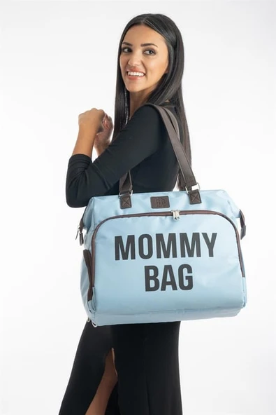 Mommy Bag Anne Bebek Bakım Çantası Mavi̇ ürün görseli 1