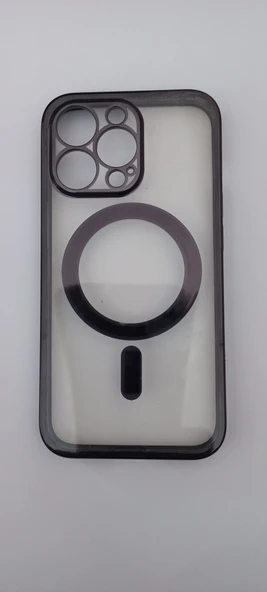 iPhone 13 PRO  Kılıf Magsafe Mıknatıslı Şeffaf ürün görseli 1