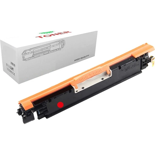 Oldem Plus Hp 126A-CF040A/ Hp Muadil Toner Kırmızı Renk ürün görseli 1