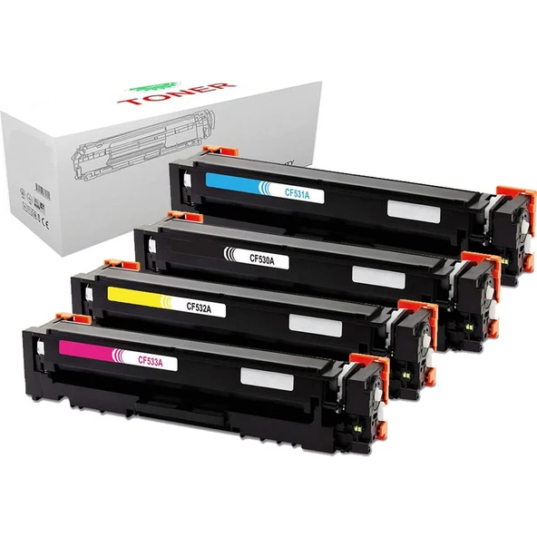 Oldem Plus Canon CRG-045/ Canon I-Sensys MF-635CX Muadil Toner 1 Set 4 Renk ürün görseli 1