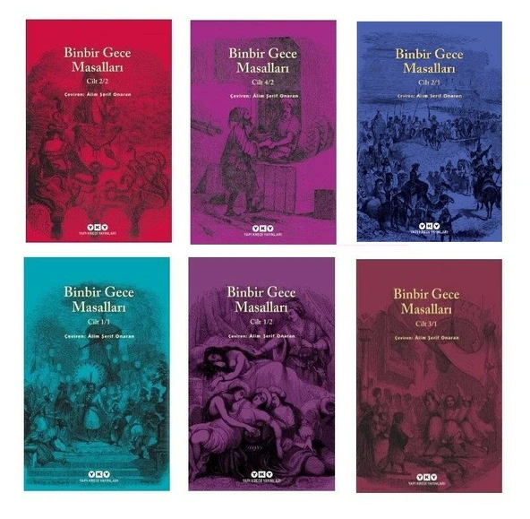 Binbir Gece Masalları Seti (6 Kitap) ürün görseli 1
