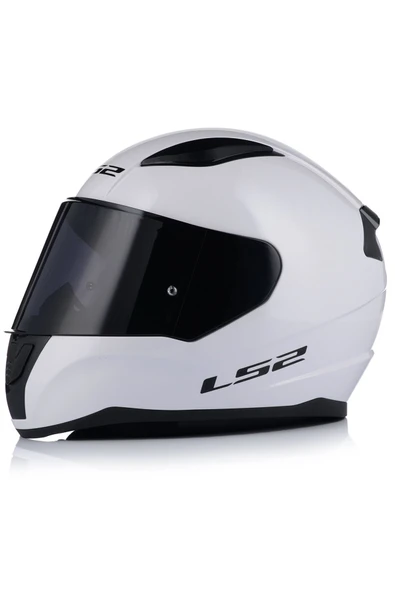 LS2 Rapıd 2 Beyaz Fullface Motosiklet Kaskı Siyah Camlı + Şeffaf Camlı ürün görseli 1