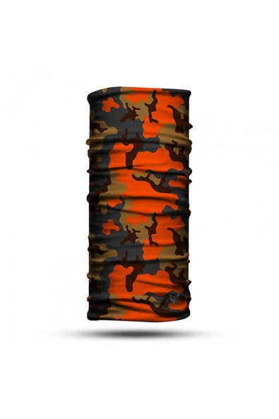 Vexo Baf Bandana Camouflage-Turuncu ürün görseli 1
