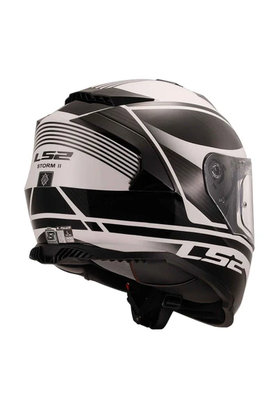 LS2 Storm 2 Dodger Full Face Motosiklet Kaskı - Resim 3