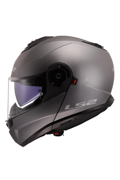 LS2 Strobe 2 Çene Açılır Motosiklet Kaskı - Resim 6