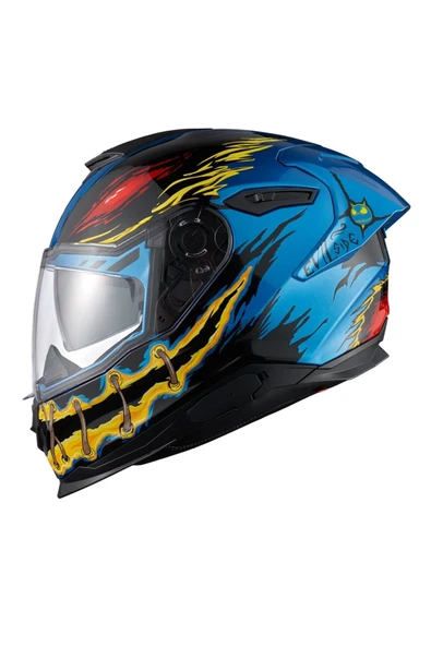 Nexx Y.100r Nıght Rıder Sky Mavi Kask ürün görseli 1