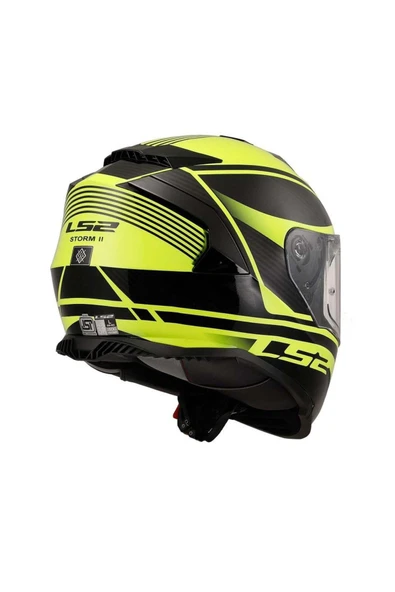 LS2 Storm 2 Dodger Full Face Motosiklet Kaskı - Resim 4