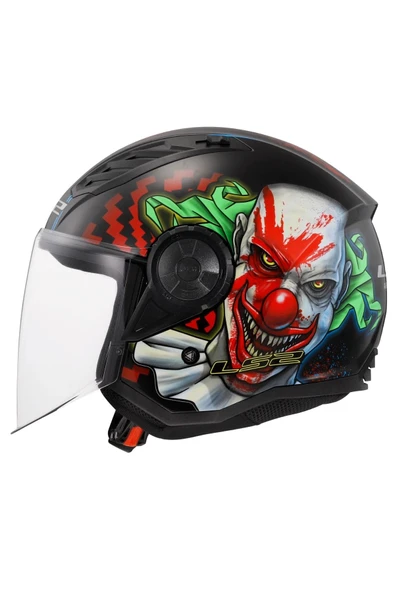 LS2 Aırflow 2 Happy Dreams Kask - Resim 2