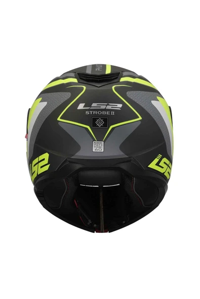 LS2 Strobe 2 Phantom Çene Açılır Kask - Resim 3