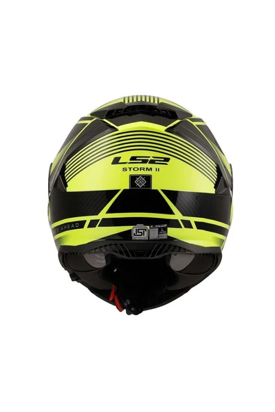 LS2 Storm 2 Dodger Full Face Motosiklet Kaskı - Resim 5