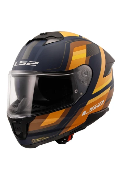 LS2 Stream 2 Vintage Full Face Motosiklet Kaskı ürün görseli 1