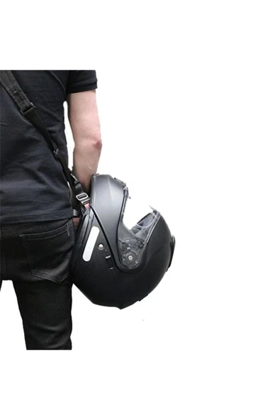 LS2 Motosiklet Sürücü Kask Omuz Askısı V90 Kırmızı ürün görseli 1