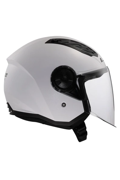 LS2 Aırflow 2 Beyaz Kask - Resim 3