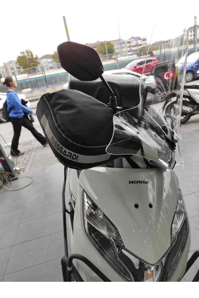 ASSGARDI COLLECTION Yeni Activa-S Scooter El Koruma Premium Elcik Rüzgarlık Içi Yünlü Su Geçirmez Reflektörlü ürün görseli 1