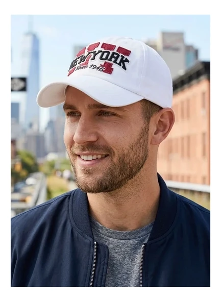 New York "Since 1946" Nakışlı Vintage Beyzbol Şapkası – Unisex Retro Stil ürün görseli 1