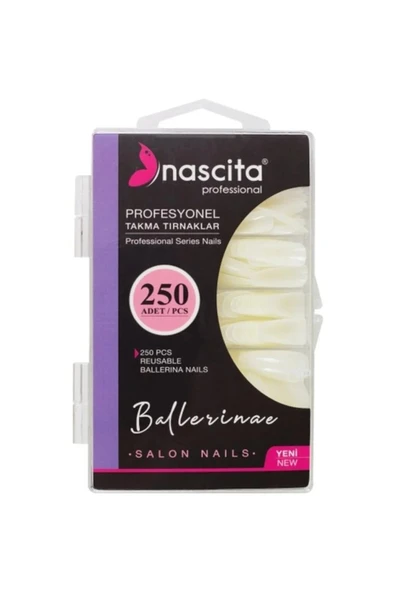 250'li Kutulu Ballerina Takma Tırnak ürün görseli 1