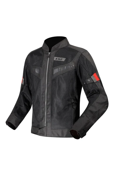 LS2 BLADE  YAZLIK MOTOSİKLET MONTU SİYAH-KIRMIZI ürün görseli 1