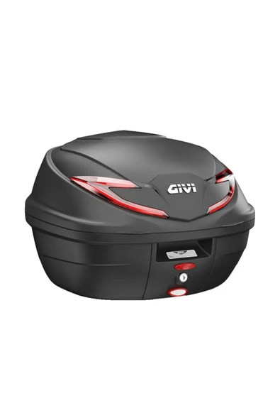 Givi B360n 36 Lt Çanta Siyah Kırmızı Reflektör ürün görseli 1