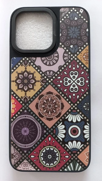 İPHONE 15 PRO MAX KILIF ,OTANTİK KİLİM DESENLİ ürün görseli 1