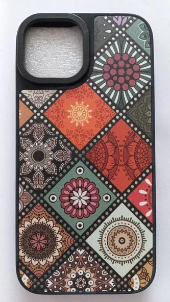 İPHONE 15 KILIF ,OTANTİK KİLİM DESENLİ ürün görseli 1